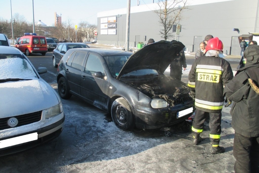 Pożar pojazdu 2